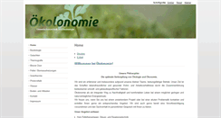 Desktop Screenshot of oekolonomie.de